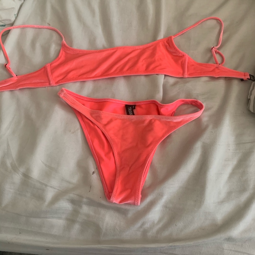 Triangl swim pink bikini